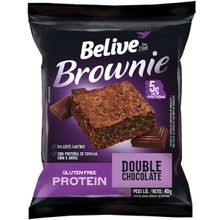 Brownie Protein Double Chocolate 10un 40G Belive
