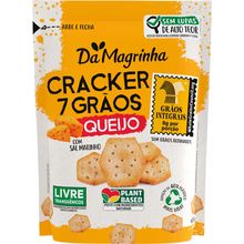 Biscoito Cracker 7 Grãos Queijo 120g Da Magrinha